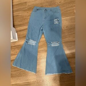 Bell bottom jeans